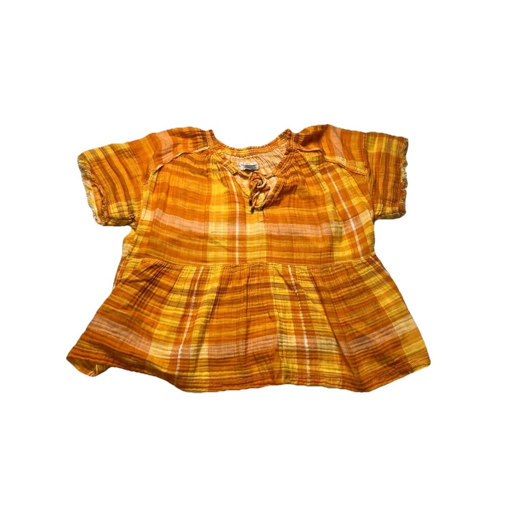 Women's Anthropologie Pilcro The Bette Babydoll Top - Size XS
